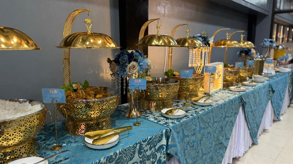 Wedding Catering Setup